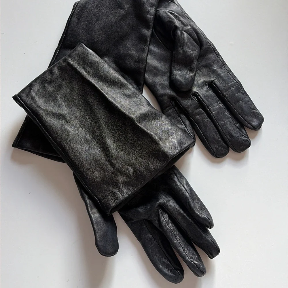 Full Length Leather gloves from the Limited